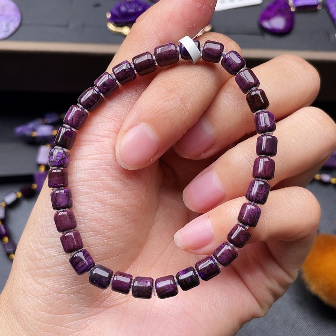 苏纪石（舒俱来）手链未镶嵌