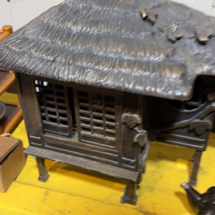 铜中古工艺品，摆件