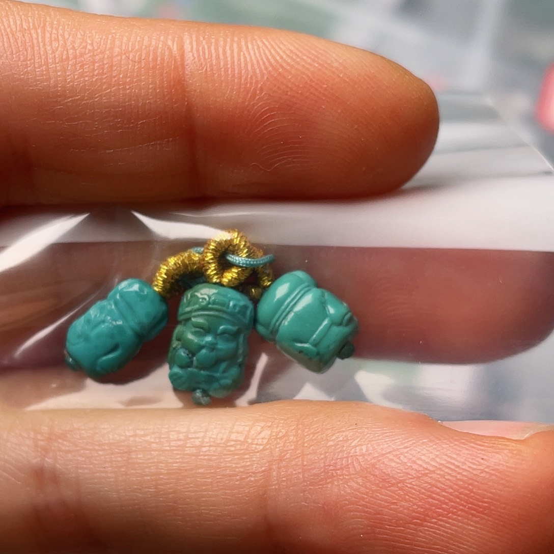 绿松石珠宝半成品未镶嵌