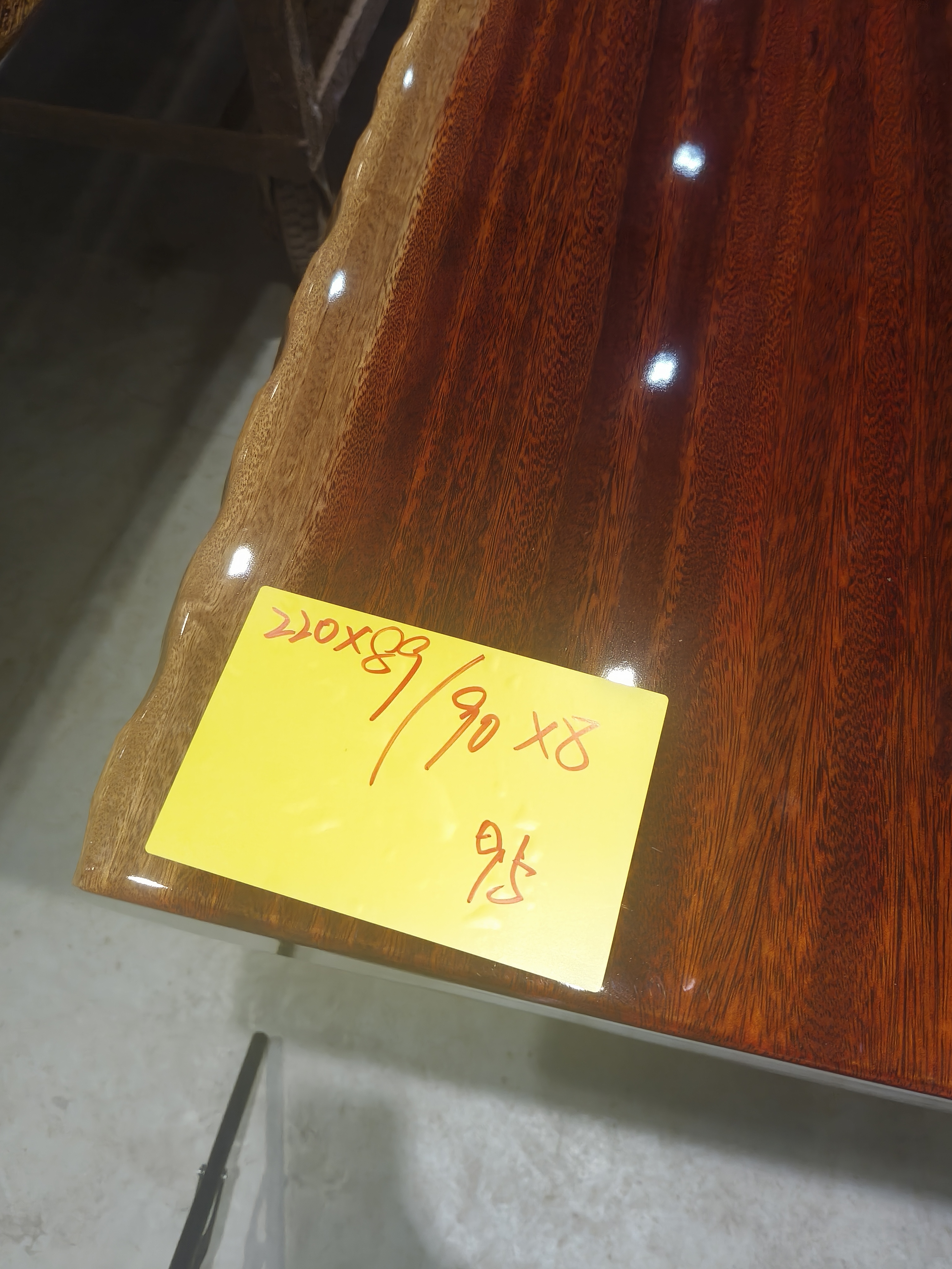 非洲进口实木大板茶桌办公桌