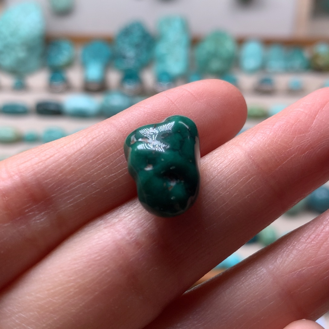 未镶嵌绿松石珠宝奇石