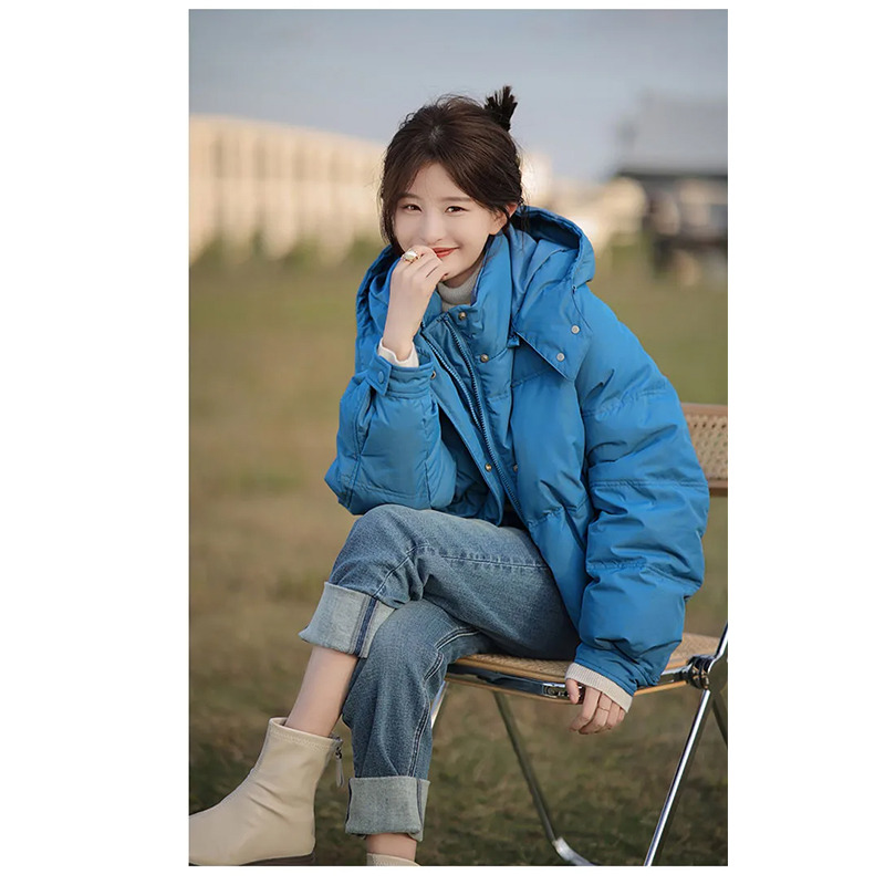新款宽松显瘦慵懒感立领羽绒服FSQZ23110 604808