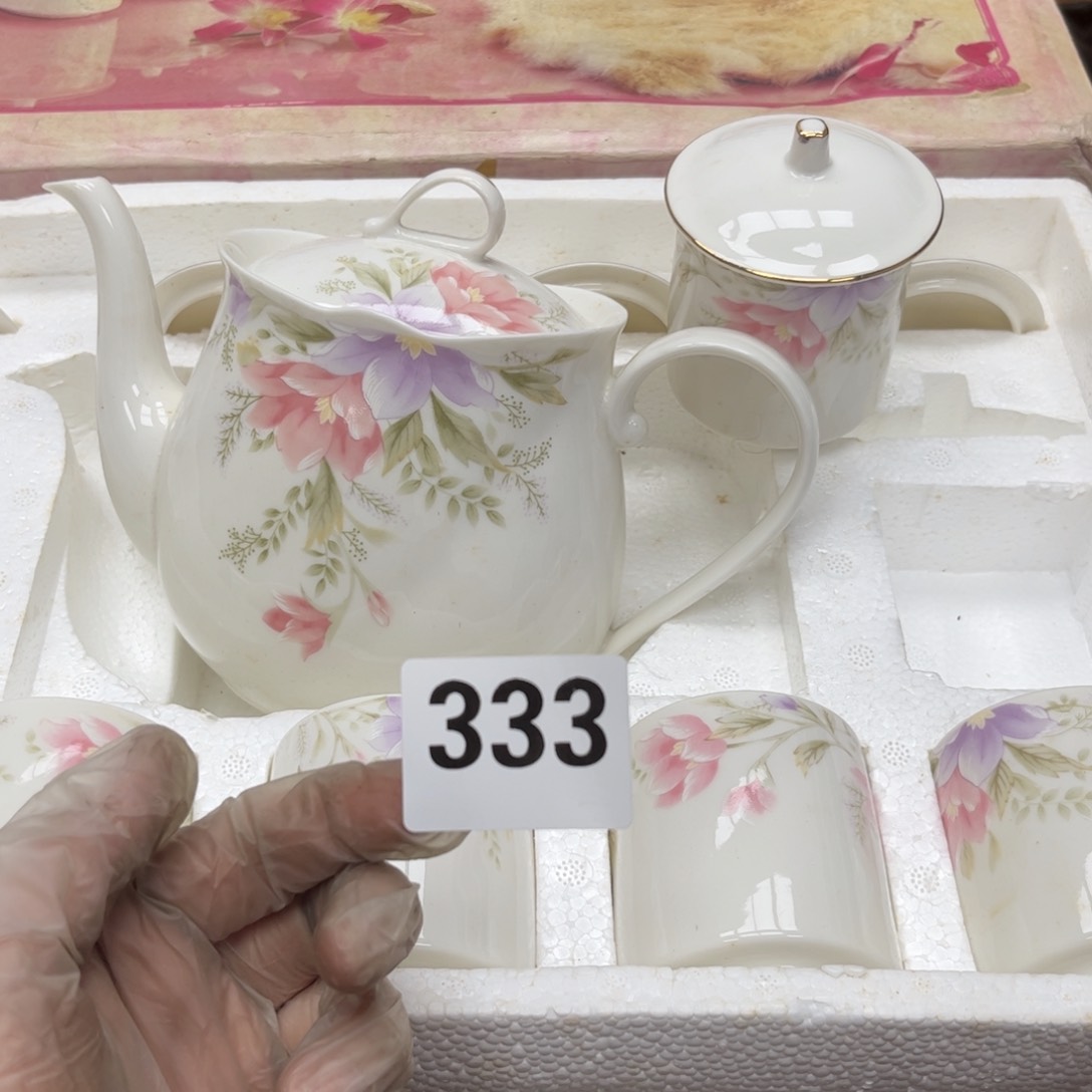 瓷片摆件工艺品摆件666 