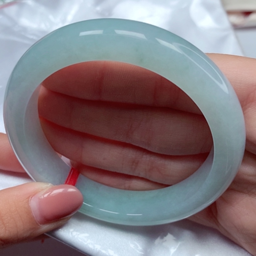 【闪购商品】翡翠手镯未镶嵌57圈