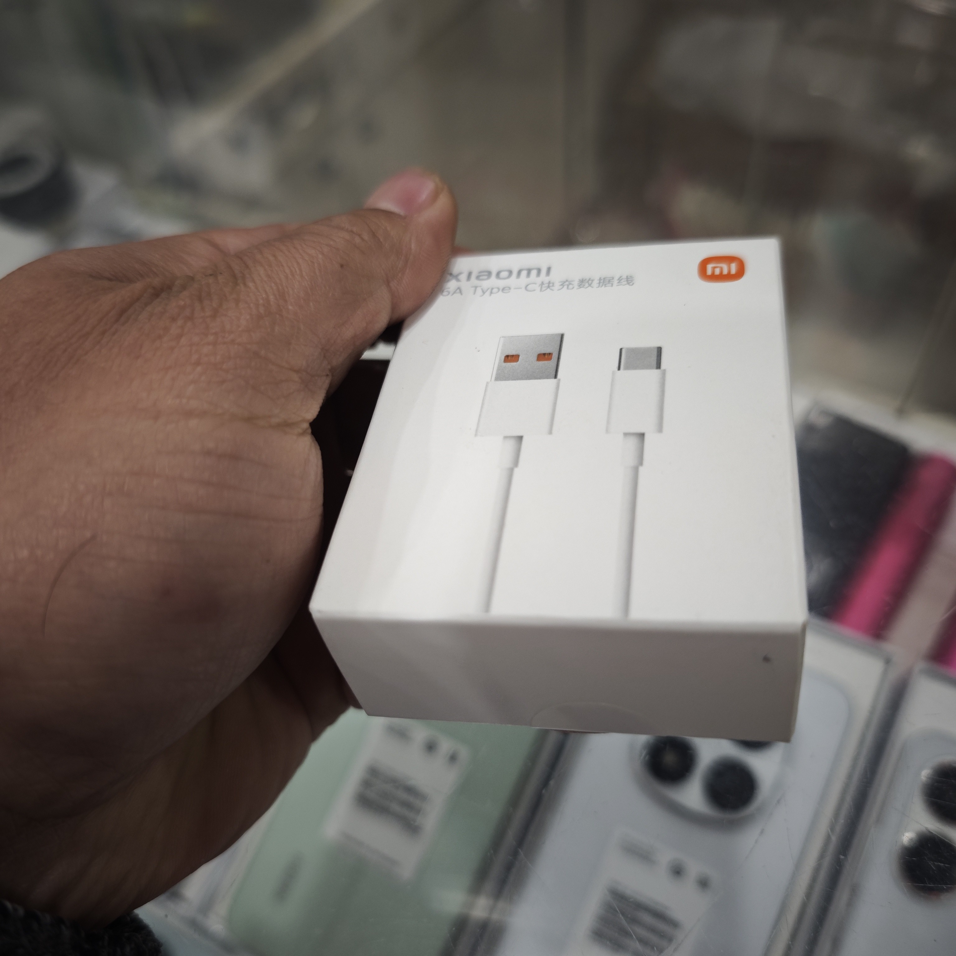 快充充电器数据线6A线小米