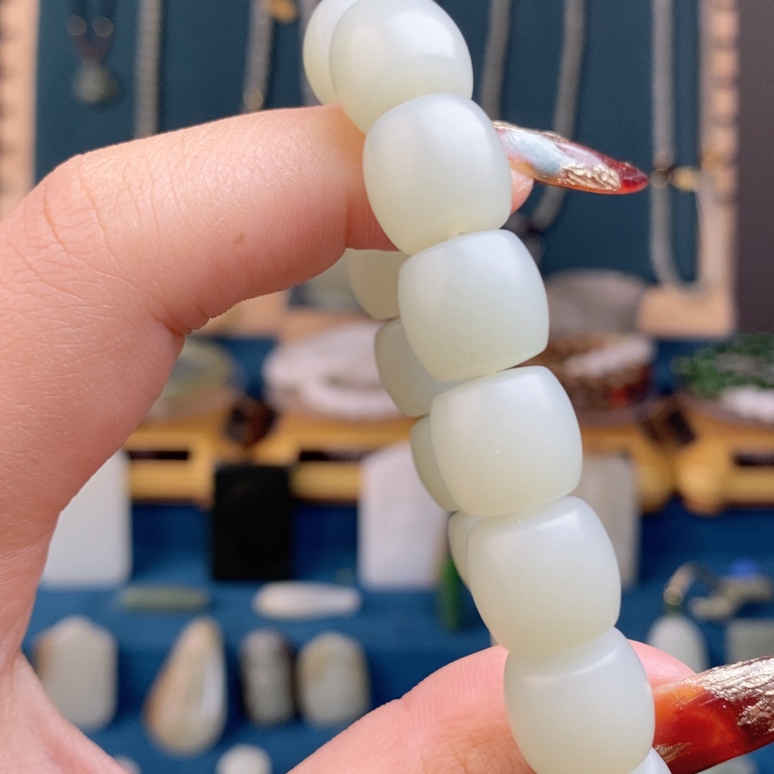 和田玉（糖玉）手链未镶嵌