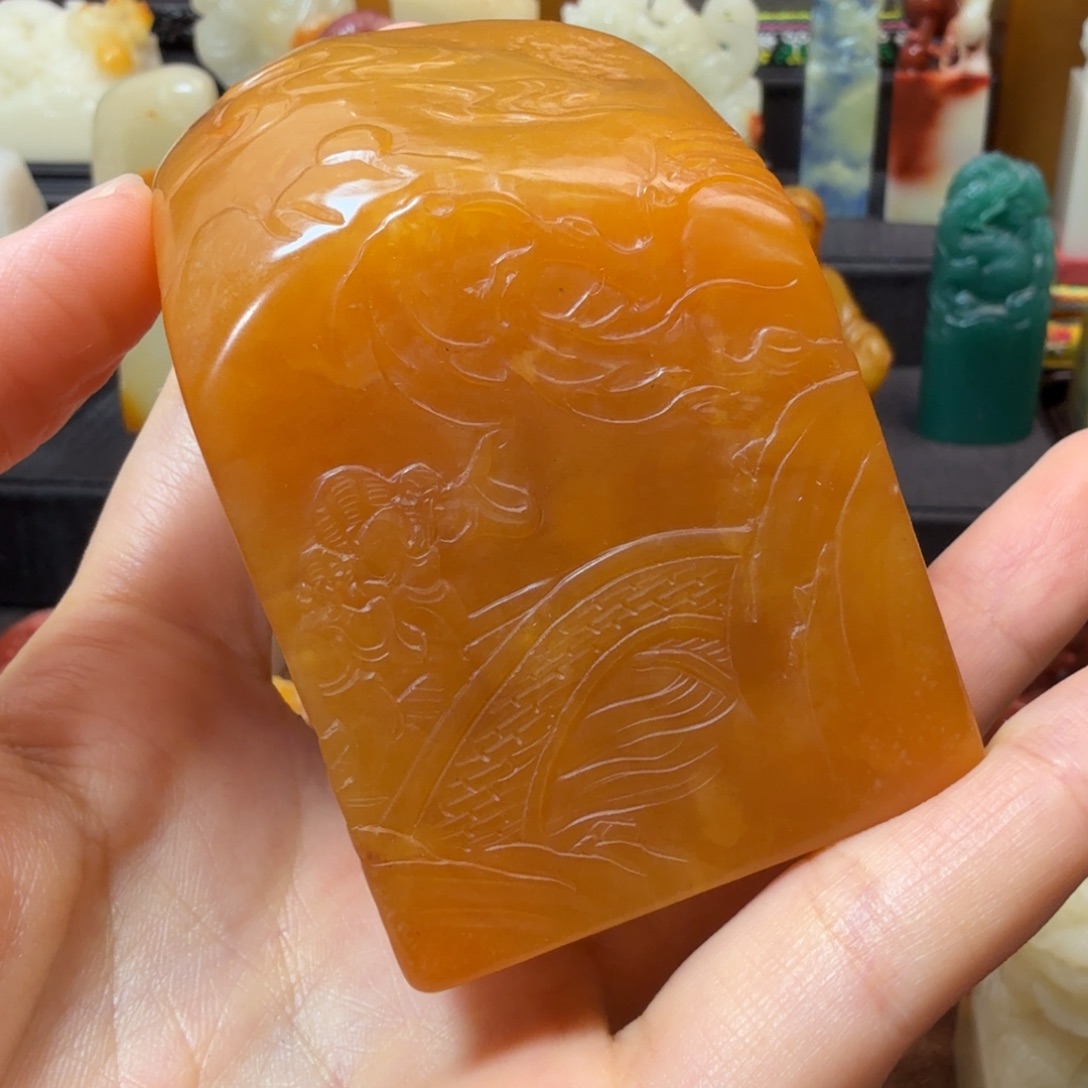 聆***慕寿山石印石寿山石