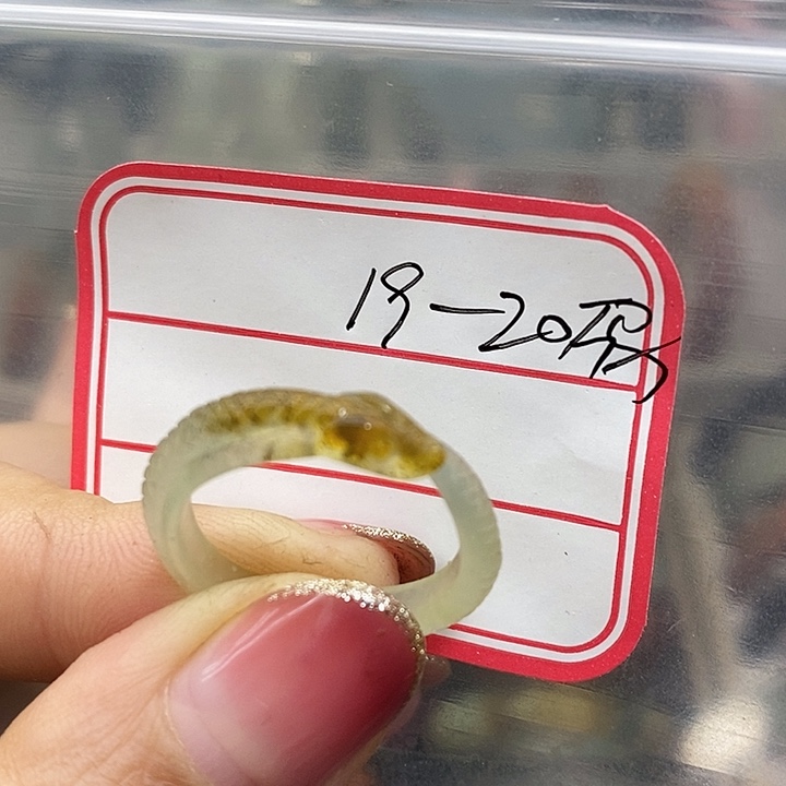 隨***缘蛇纹石玉未镶嵌手镯