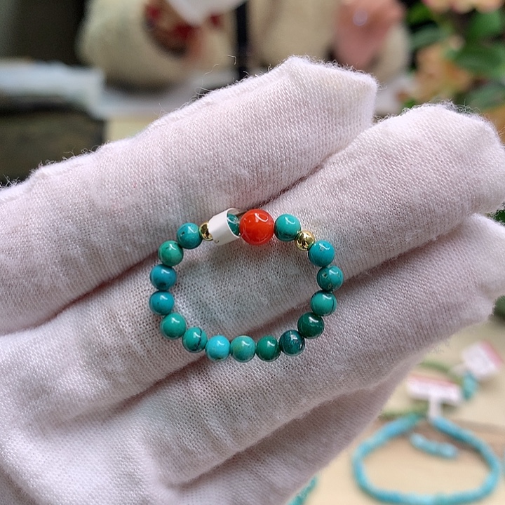 绿松石未镶嵌配饰