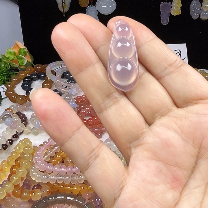 玛瑙/玉髓合金手链