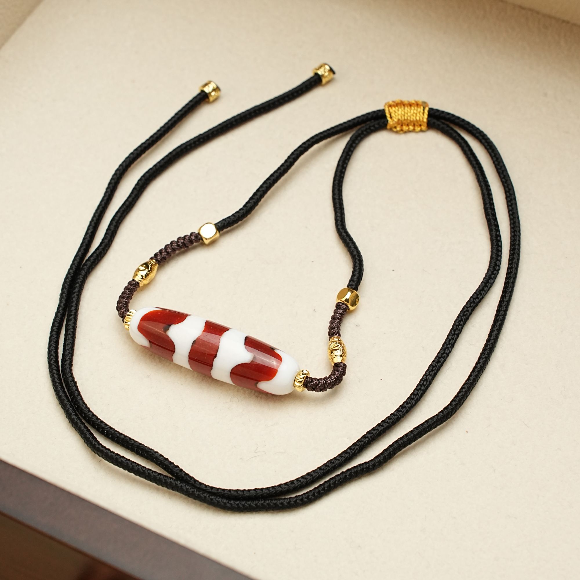 【观澜珠宝】玛瑙项链 复古民族风藏式吊坠 多样发其一 2036