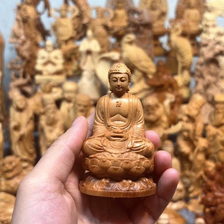 柏木（崖柏）崖柏瑕疵阿弥陀佛