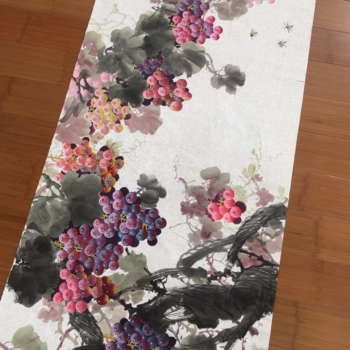 国画手绘国画作品