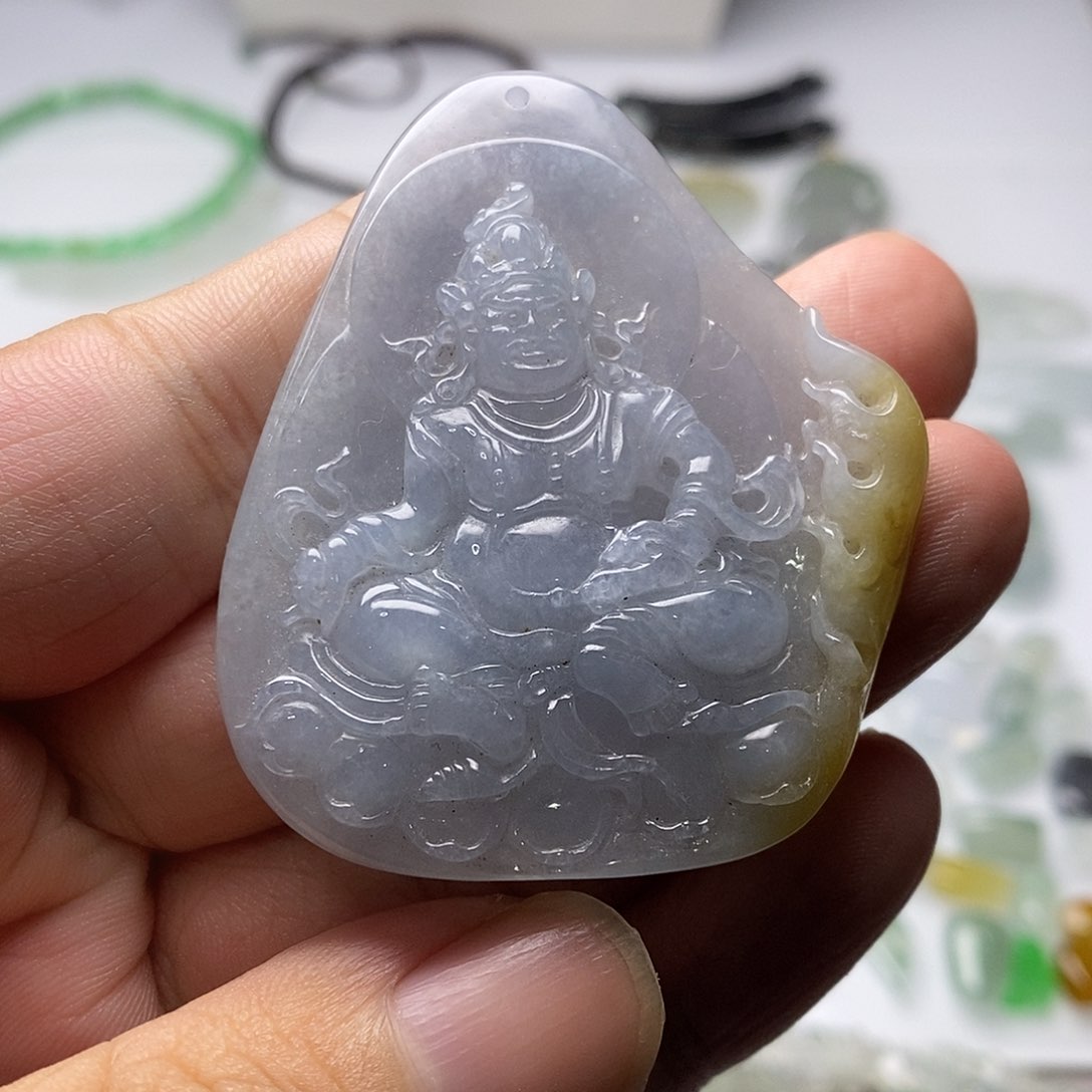 翡翠未镶嵌颈饰天然翡翠