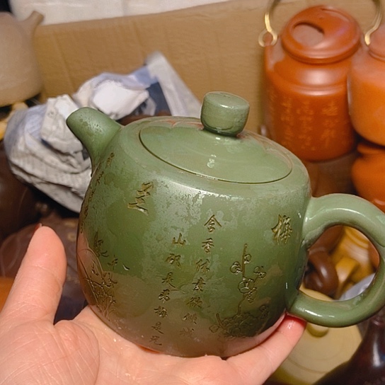 全手工制作宜兴紫砂壶