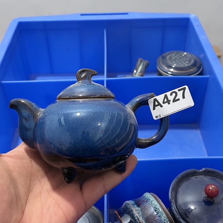 茶具默认微瑕瓷器、茶具、壶、摆件，介意勿拍 