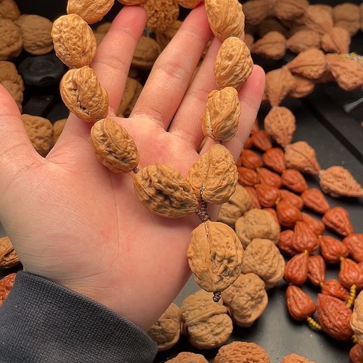 洒***脱吊坠文玩核桃1白狮子