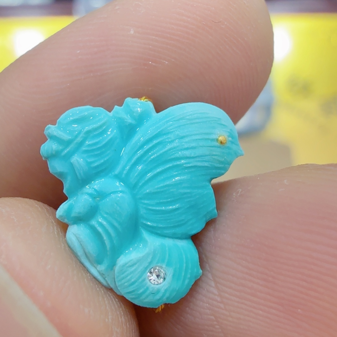 绿松石未镶嵌珠宝奇石