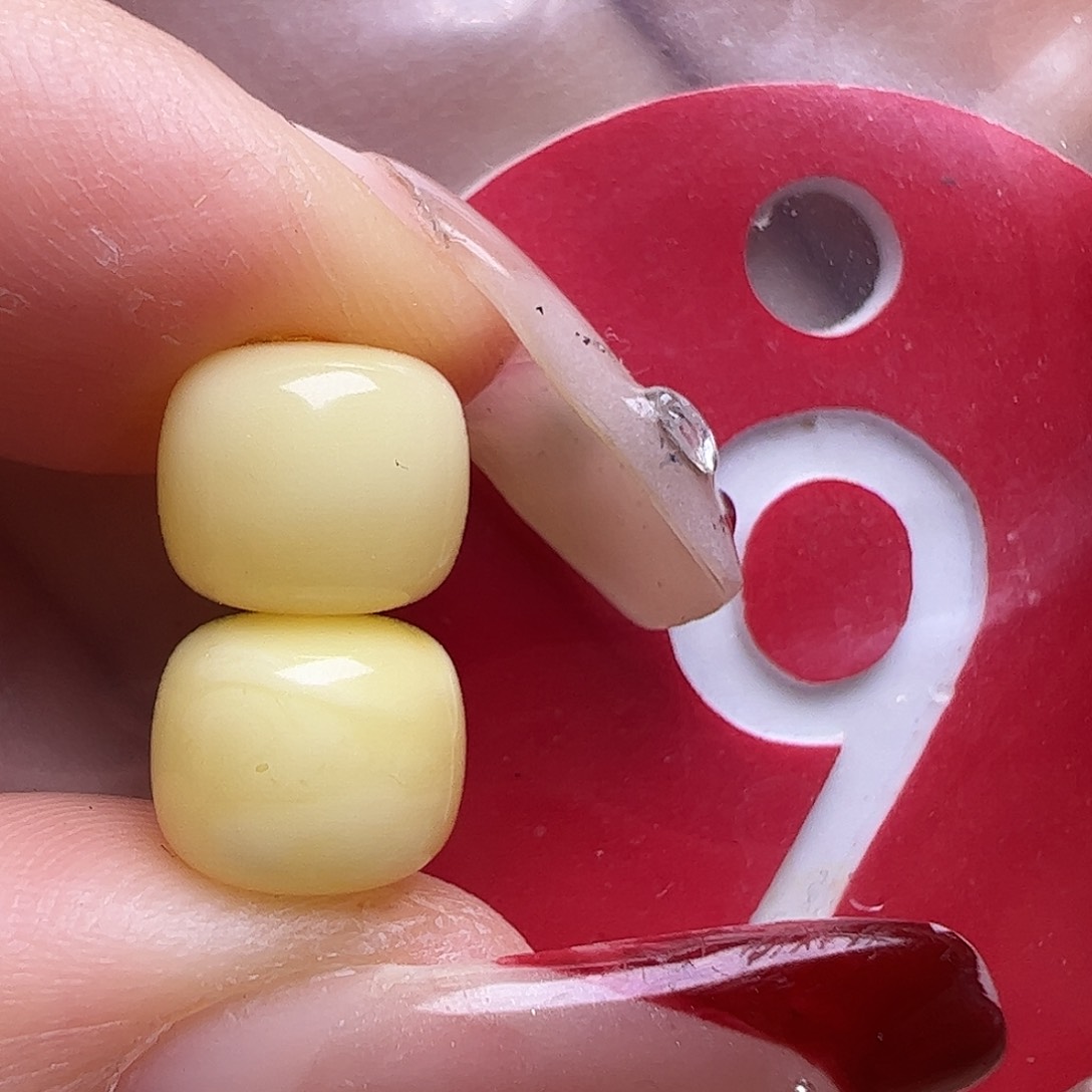 蜜蜡未镶嵌珠宝奇石8mm浓蜡老型