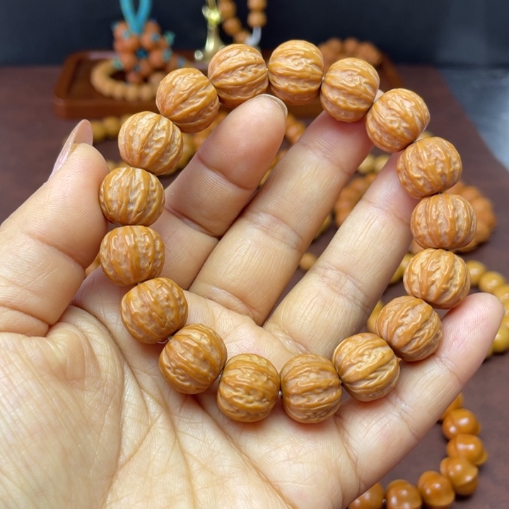 猴头核桃吊坠猴头