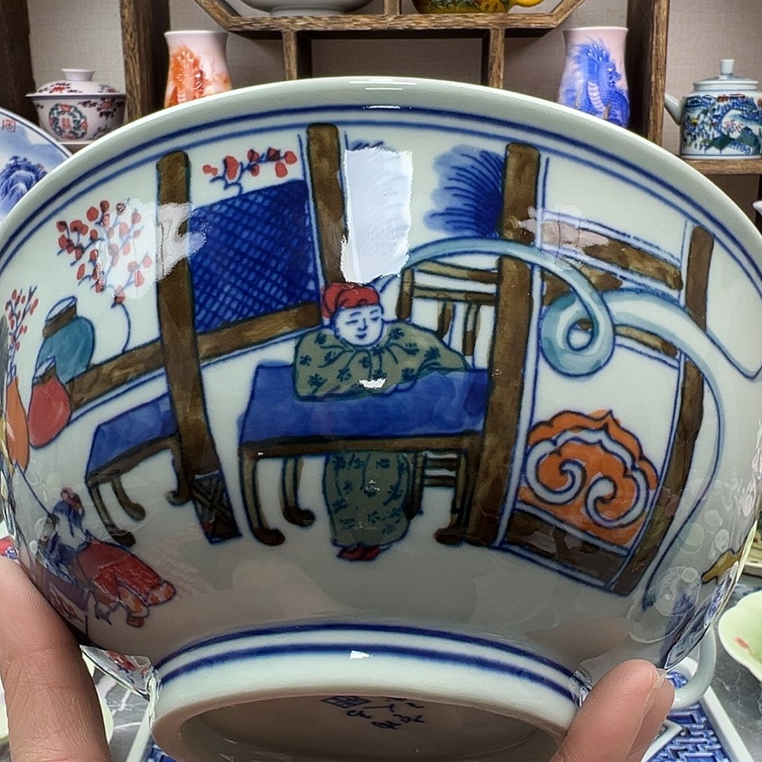 凈***水陶盘景德镇陶瓷567老厂瓷78