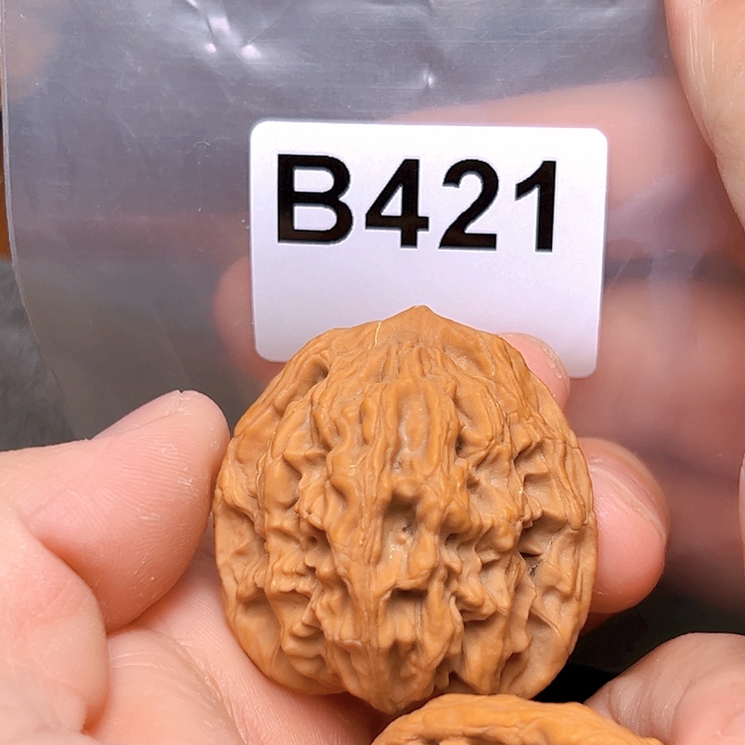 吊坠文玩核桃39虎头