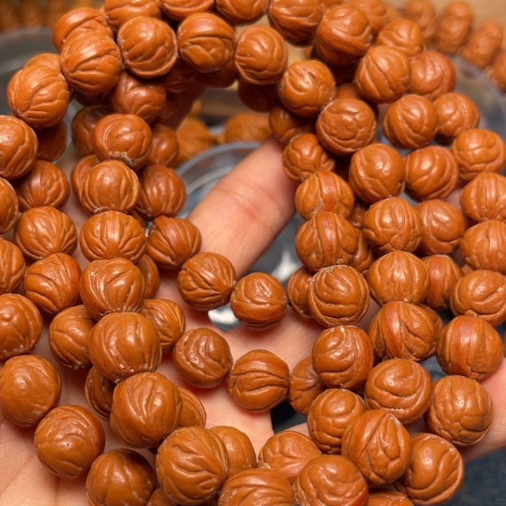 桃核手串龙纹桃核29