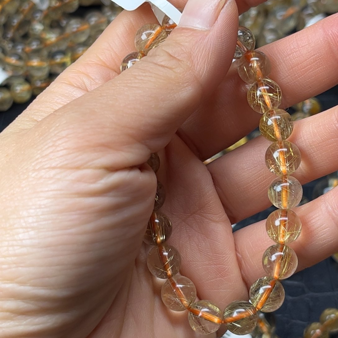 水晶手链未镶嵌天然