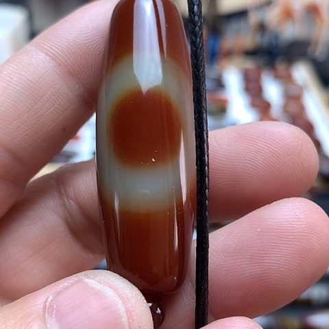 玛瑙/玉髓颈饰合金