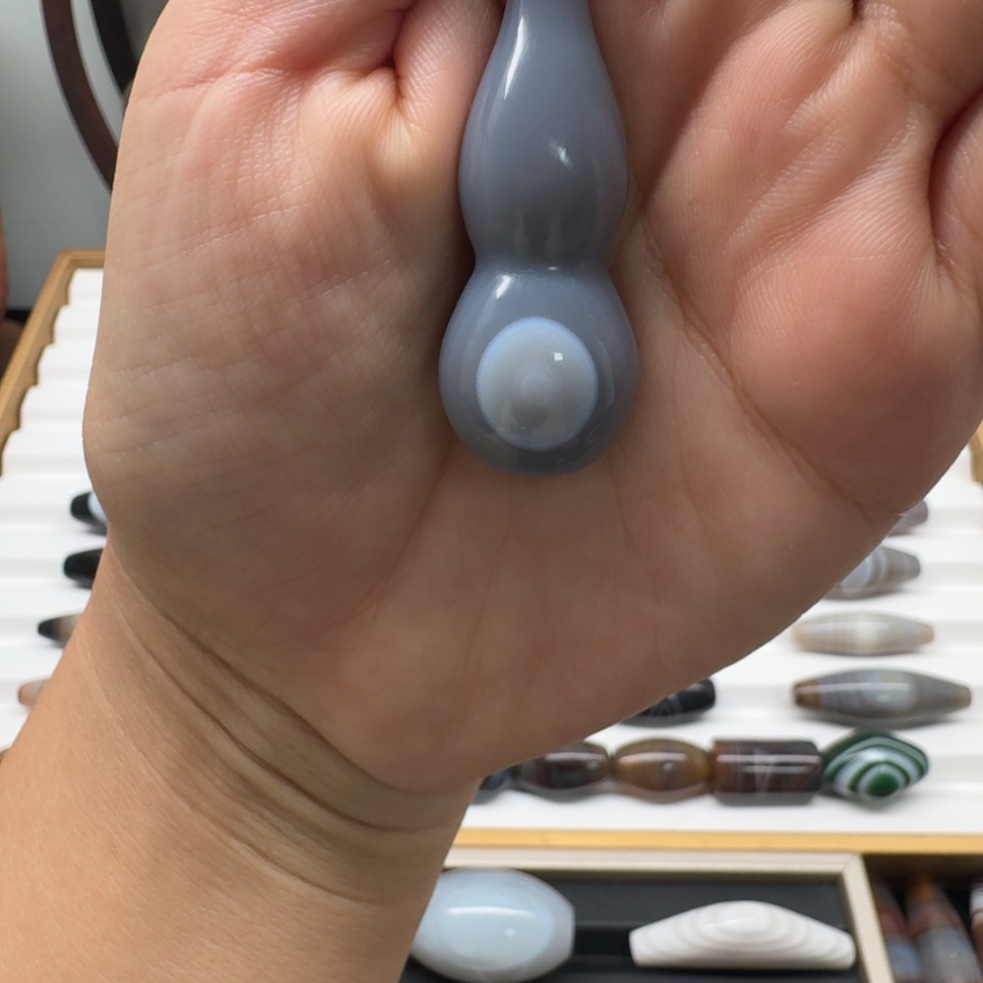 玛瑙/玉髓合金颈饰