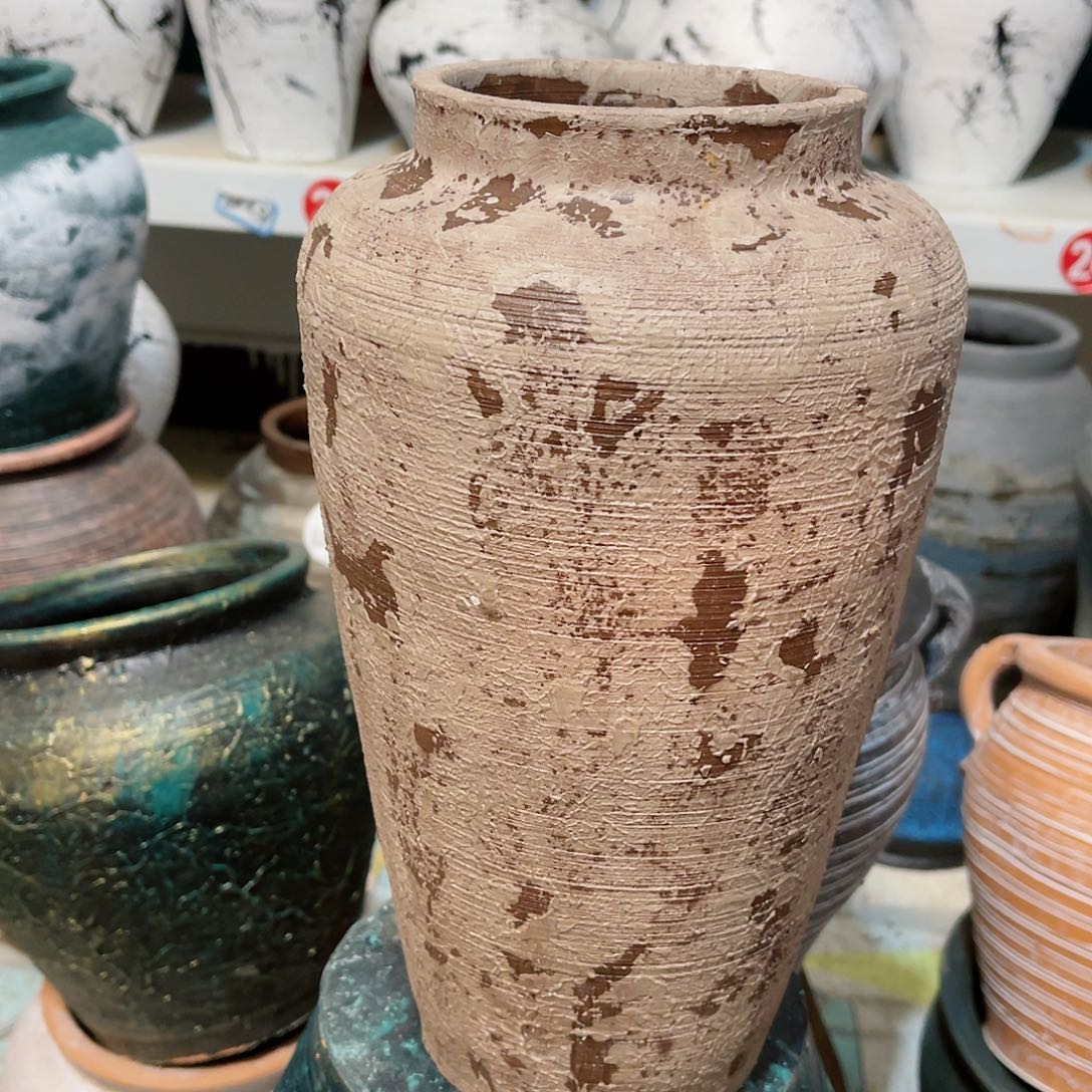 红陶无孔口径10高度28