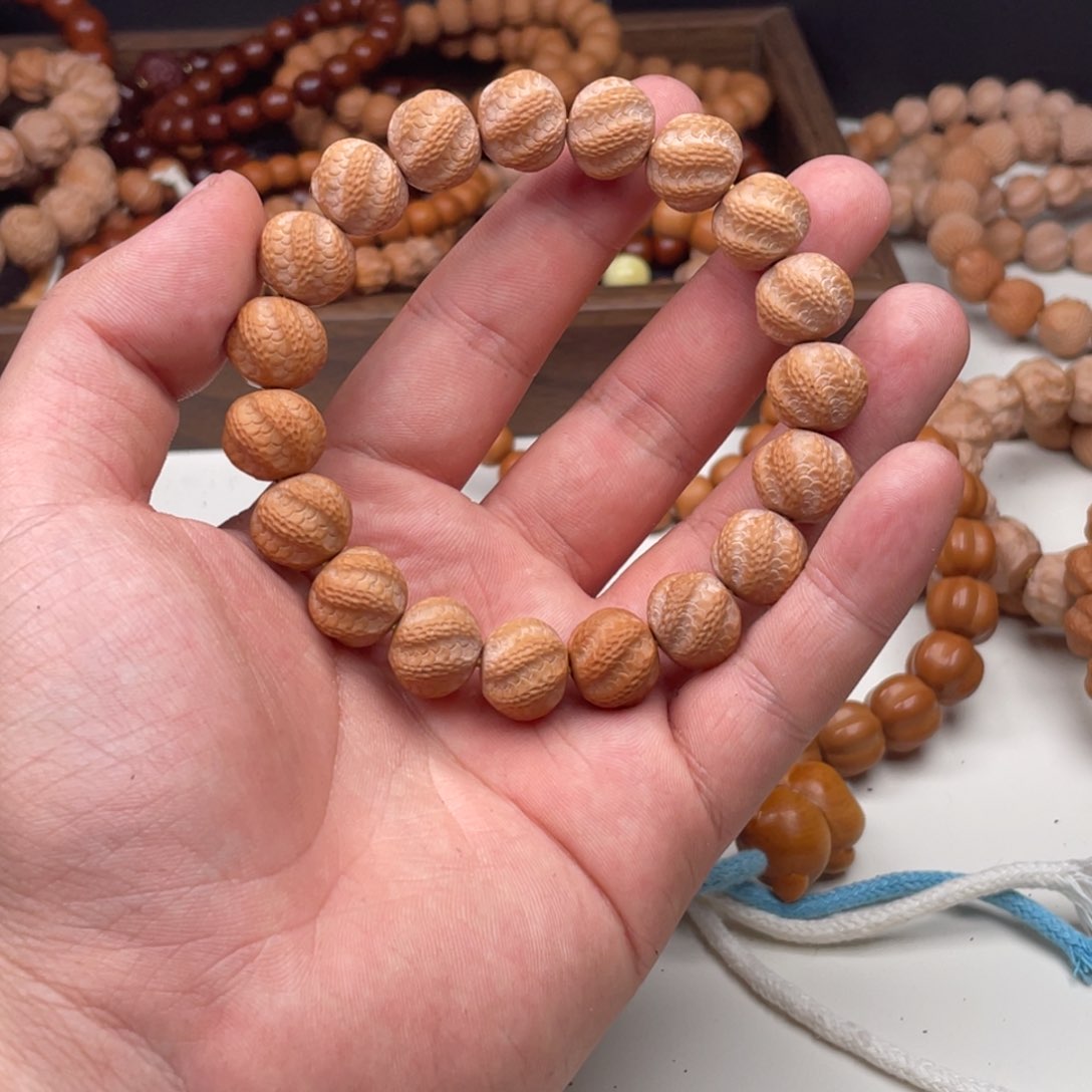 手串猴头核桃无暇灵蛇