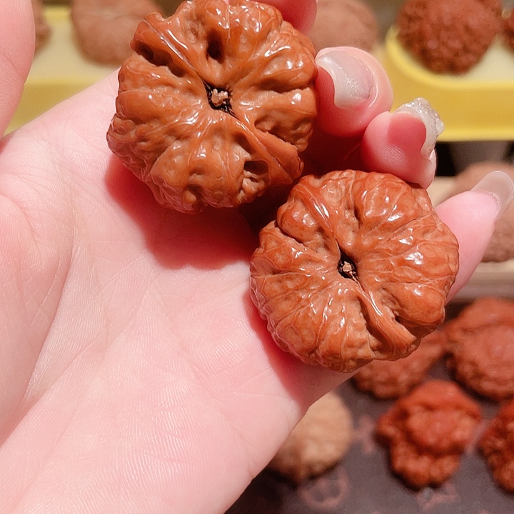 文玩核桃把件蛤蟆34