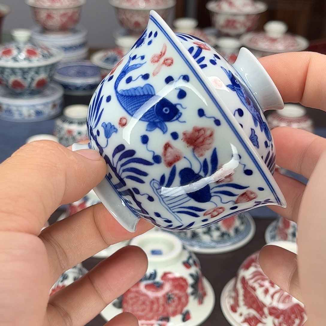 景德镇陶瓷青花釉里红