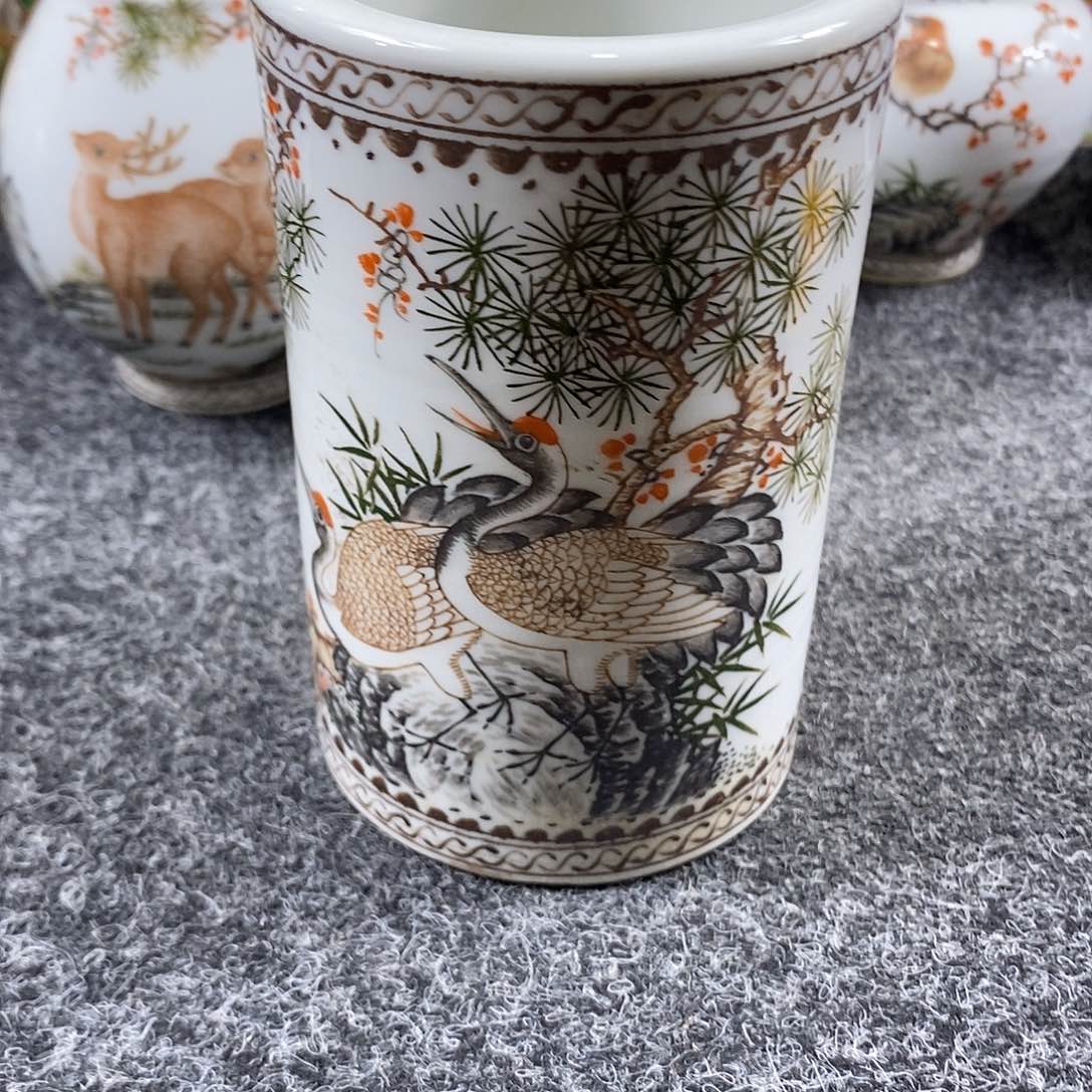 手工手绘陶瓷摆件工艺品用****0