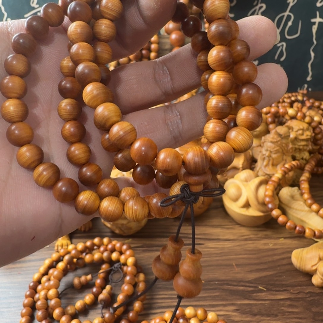 木***花柏木（崖柏）手串/手链0.8，108