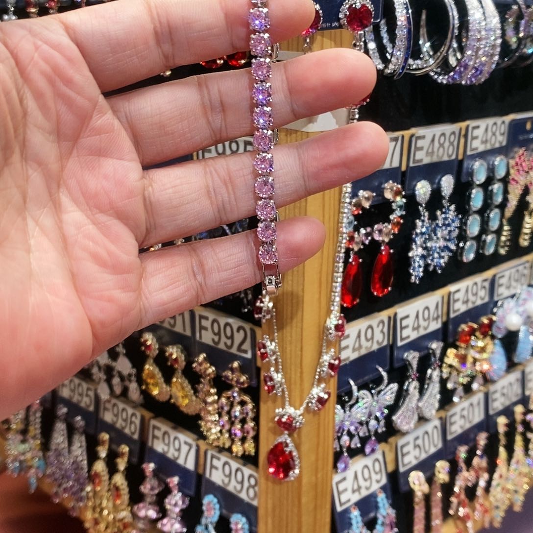 【闪购商品】纯铜925银锆石