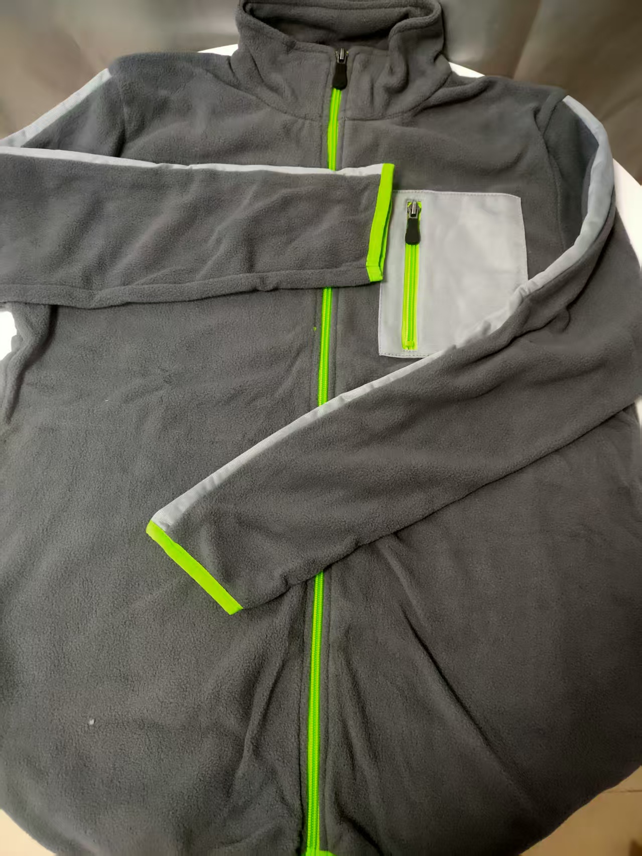 男女同款立领抓绒衣 休闲百搭保暖长袖上衣 内搭外穿都可以