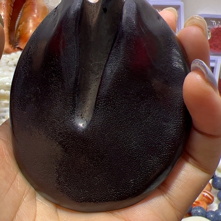 大果紫檀（缅甸花梨）驴蹄手把