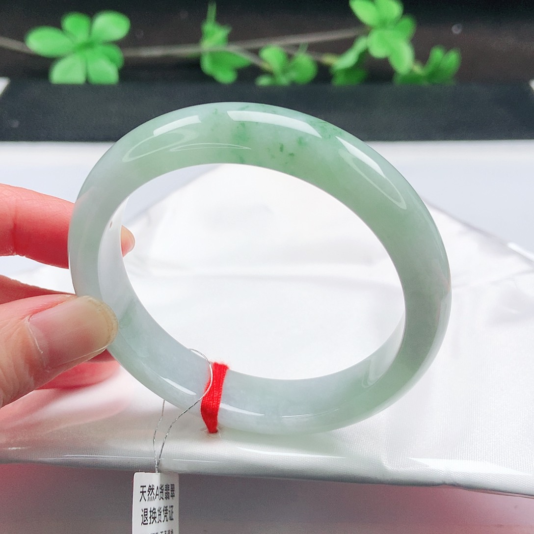 未镶嵌手镯翡翠56圈