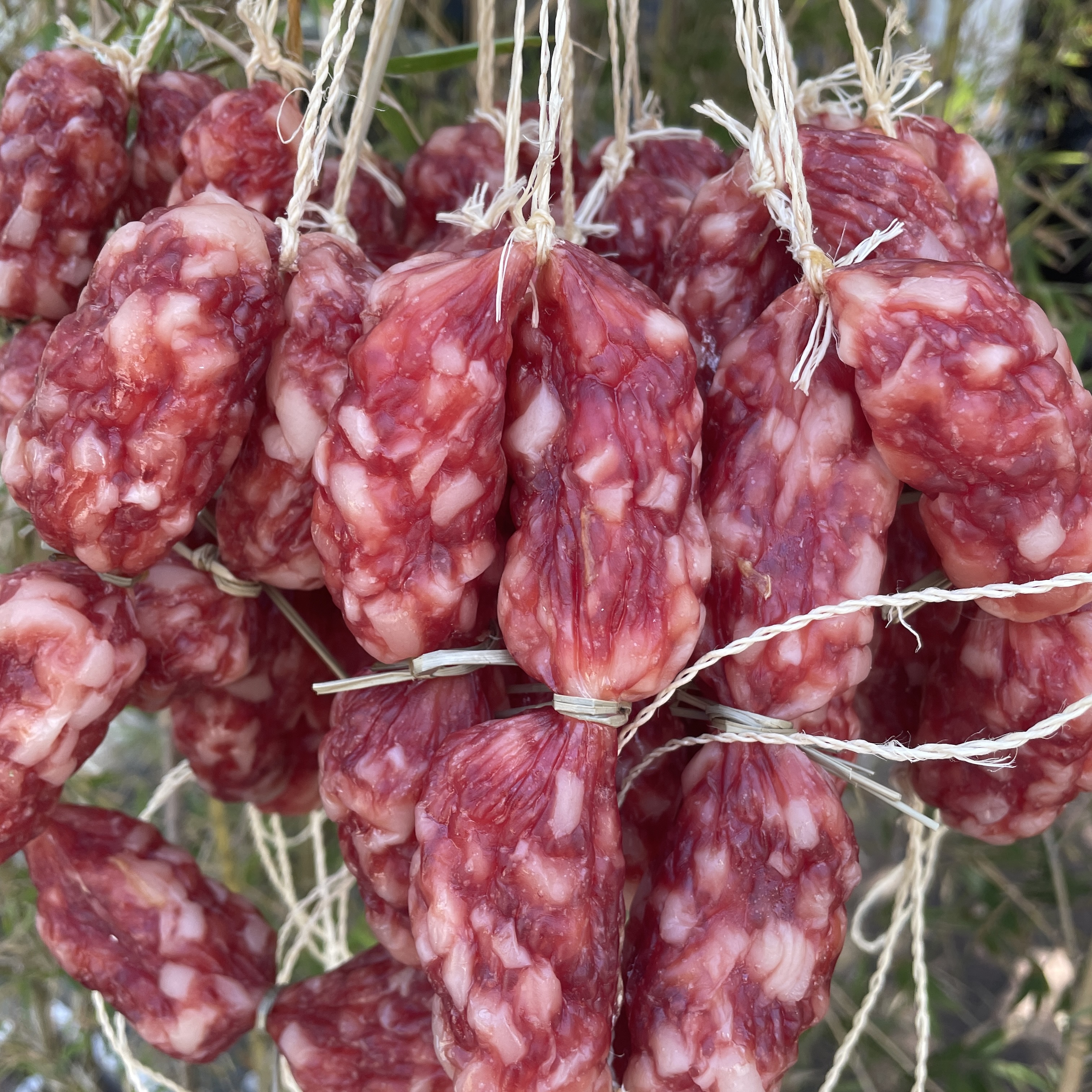 和泰隆  2肥：8瘦 切肉短腊肠  腊味 1-500g