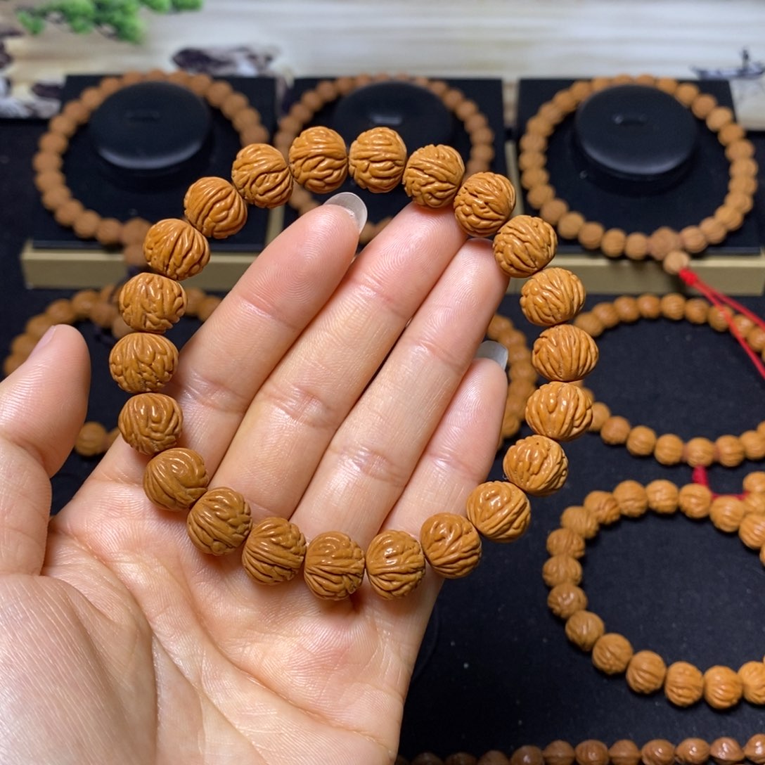 C***Y桃核手串秦岭文玩桃核手串