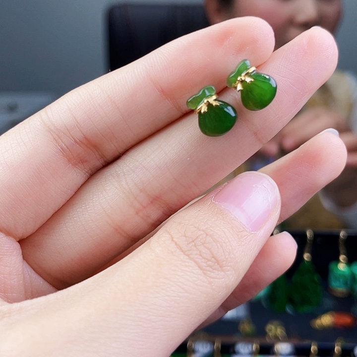 和田玉珠宝奇石银S925镶嵌