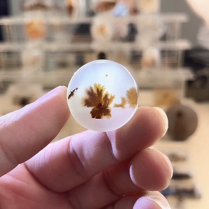 玛瑙/玉髓未镶嵌吊坠(不含链)