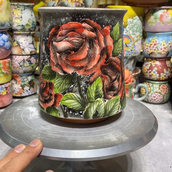 景德镇艺术手绘作品