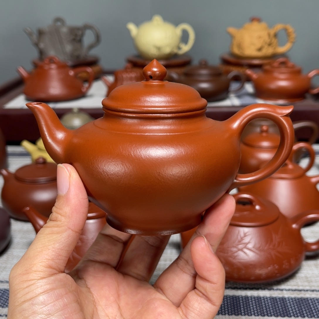 紫砂茶壶全手工制作180cc