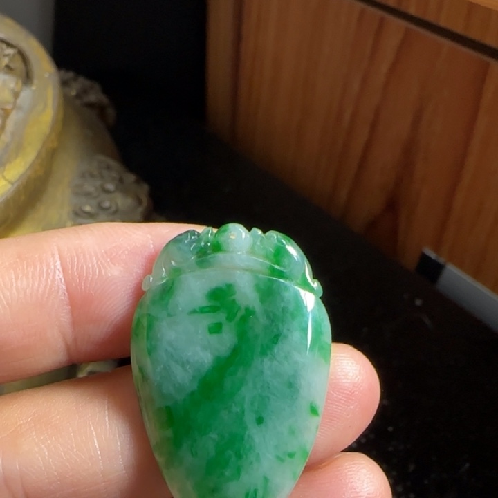 翡翠未镶嵌颈饰天然翡翠