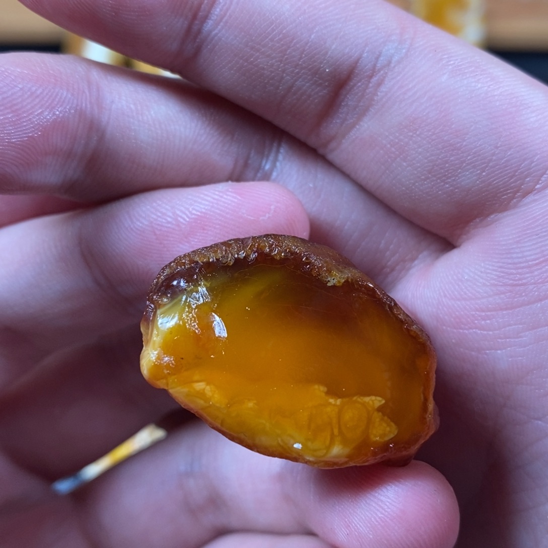 定制琥珀未镶嵌琥珀蜜蜡原石定制