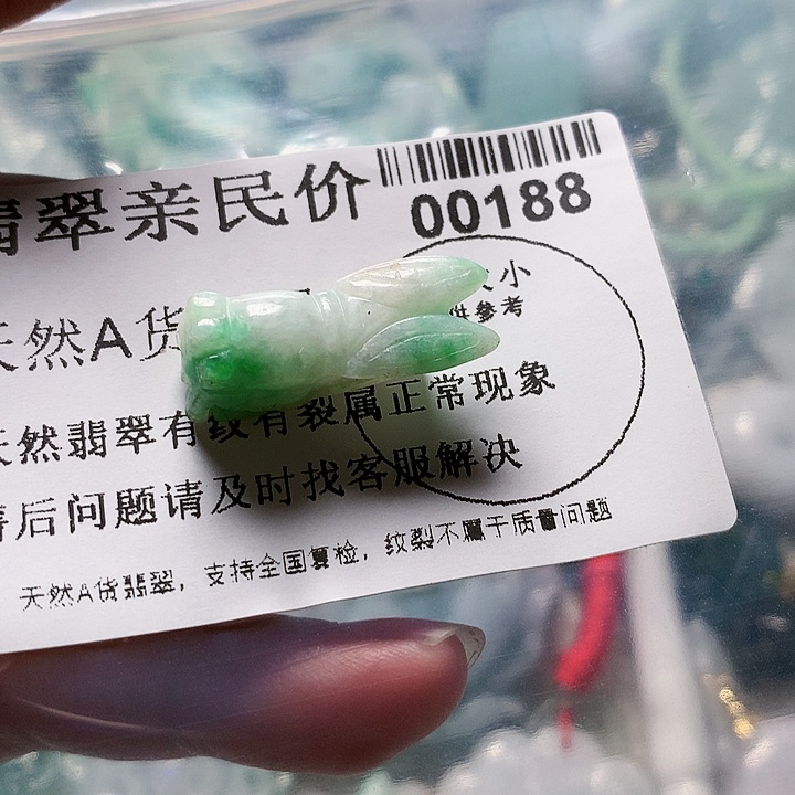 翡翠未镶嵌颈饰0000000188