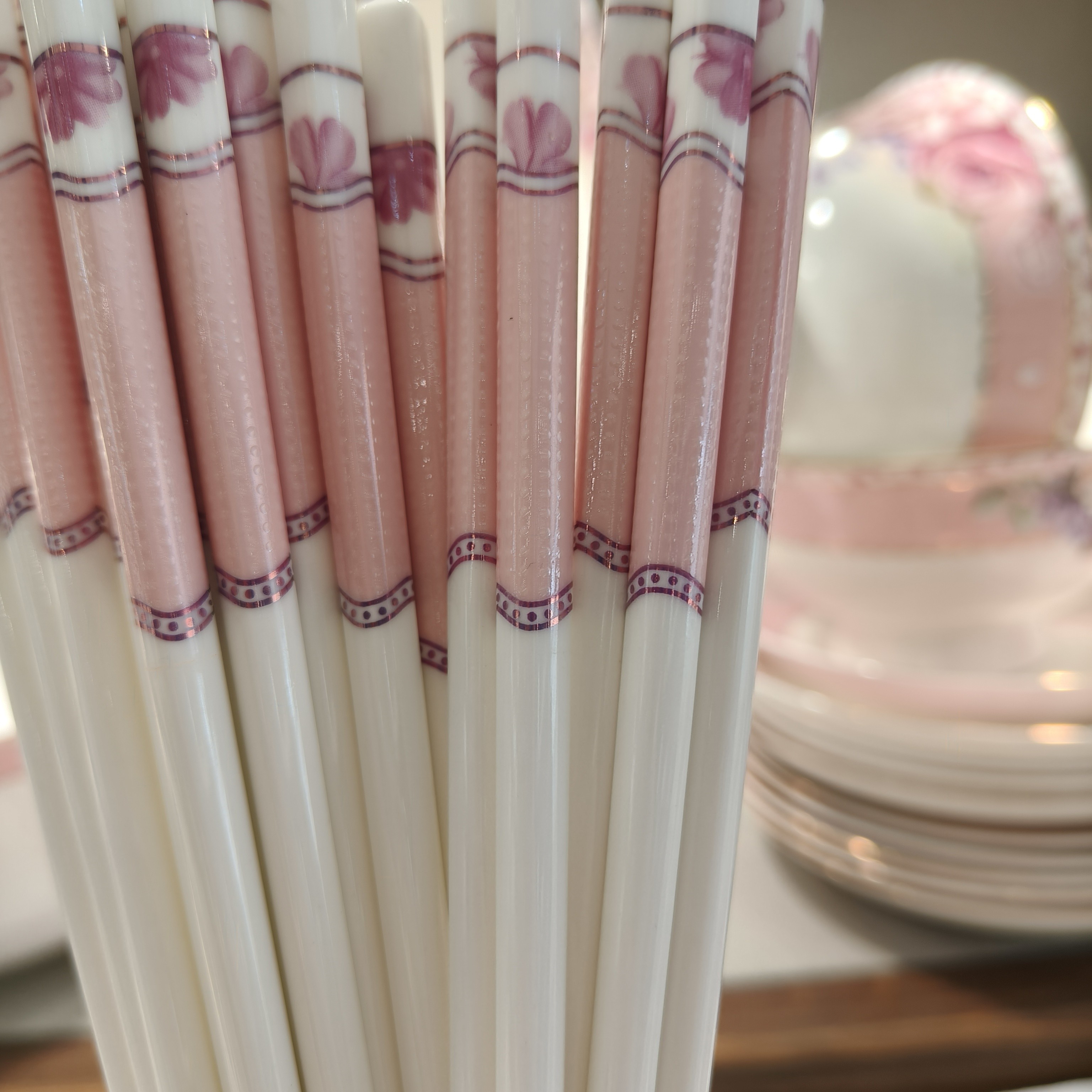 高温陶瓷筷子10双